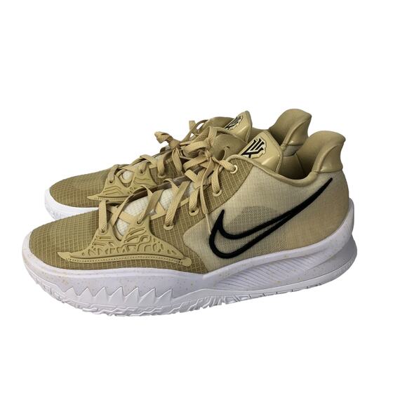 Nike Kyrie Low 4 TB Team Gold DM5041-701 Basketball Men's Sz 16.5 NEW - Picture 1 of 9